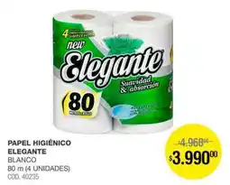 Atomo Conviene Elegante papel higiénico blanco oferta