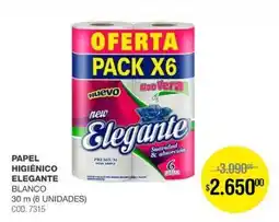 Atomo Conviene Elegante papel higiénico oferta