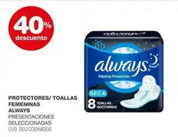 Atomo Conviene Always protectores/ toallas femeninas oferta