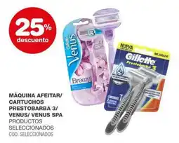 Atomo Conviene Gillette máquina afeitar/cartuchos prestobarba 3/venus/venus spa oferta