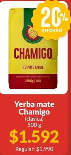 Supermercados Aiello Chamigo yerba mate oferta