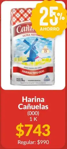 Supermercados Aiello Cañuelas harina tipo 000 oferta