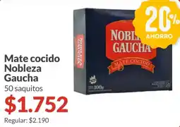 Supermercados Aiello Nobleza Gaucha mate cocido oferta