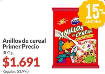 Primer Precio anillos de cereal