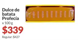 Supermercados Aiello Profecía dulce de batata oferta