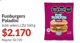 Supermercados Aiello Paladini funburgers oferta