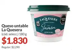 Supermercados Aiello La quesera queso untable jamón oferta