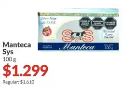 Supermercados Aiello Sys manteca oferta