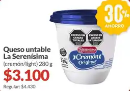 Supermercados Aiello La serenisima queso untable oferta