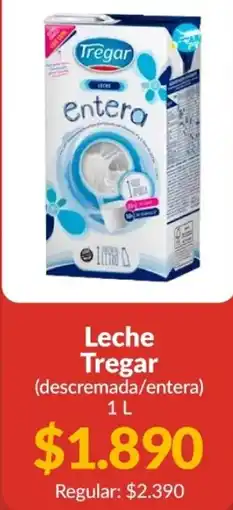 Supermercados Aiello Tregar leche entera oferta