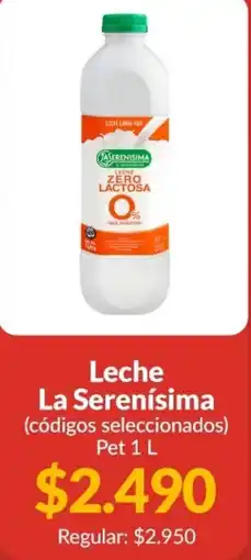 Supermercados Aiello La serenisima leche oferta