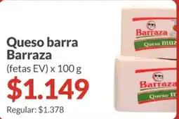 Supermercados Aiello Barraza queso barra oferta