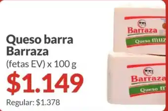 Barraza queso barra