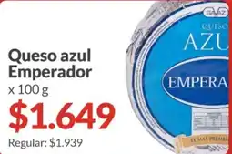 Supermercados Aiello Emperador queso azul oferta
