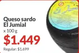 Supermercados Aiello El jumial queso sardo oferta