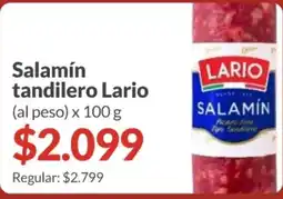 Supermercados Aiello Lario salamín tandilero oferta