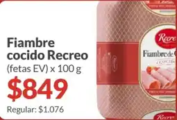 Supermercados Aiello Recreo fiambre cocido oferta