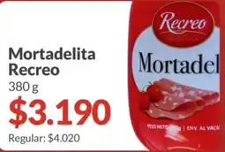 Supermercados Aiello Recreo mortadelita oferta
