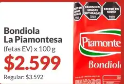 Supermercados Aiello Piamonte bondiola oferta