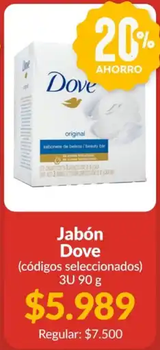 Supermercados Aiello Dove jabón oferta