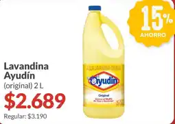 Supermercados Aiello Ayudín lavandina oferta