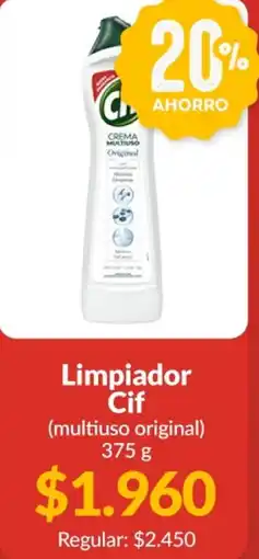 Supermercados Aiello Cif limpiador (multiuso original) oferta