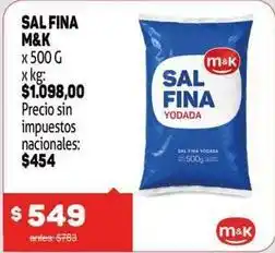 Makro M&k - sal fina oferta