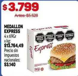 Makro Express - medallon oferta