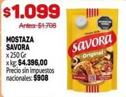 Makro Savora - mostaza oferta