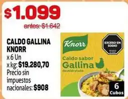 Makro Knorr - caldo gallina oferta