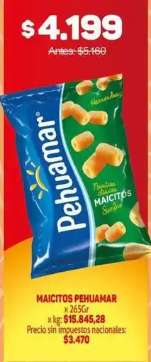Makro Pehuamar - maicitos oferta