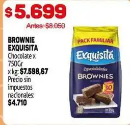 Makro Exquisita - brownie exquisita chocolate oferta