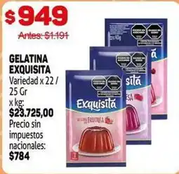 Makro Exquisita - gelatina oferta