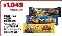 Makro Gaona - galletitas crunchips oferta