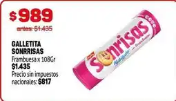 Makro Sonrisas - galletita sonrrisas oferta