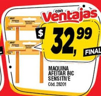Supermercados Yaguar Maquina Afeitar BIC Sensitive oferta