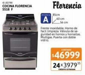 Cetrogar Cocina Florencia 5518 F oferta
