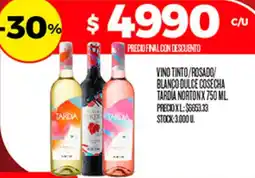 Supermercados DIA Tardía vino tinto/rosado/ blanco dulce cosecha norton oferta