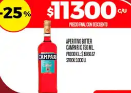 Supermercados DIA Campari aperitivo bitter oferta