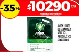 Supermercados DIA Ariel jabón líquido quitamanchas oferta