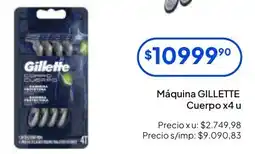 Hergo Gillette máquina cuerpo oferta