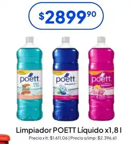 Hergo Poett limpiador líquido oferta