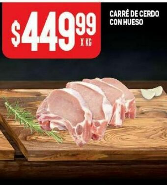 Makro Carré de cerdo con hueso x kg oferta
