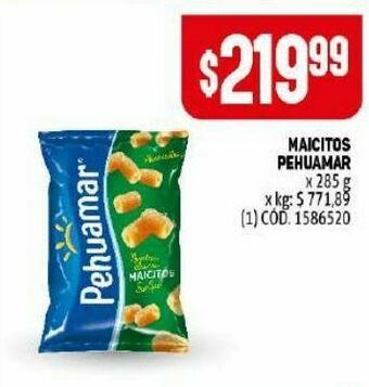 Makro Maicitos pehuamar 285g oferta