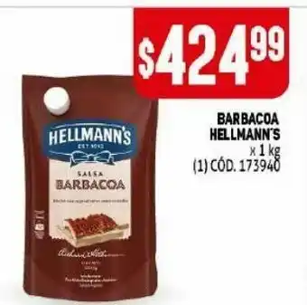 Makro Salsa barbacoa hellmann's 1kg oferta