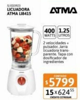 Cetrogar Licuadora Atma Li8415 oferta