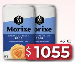Masivos Morixe harina de trigo 0000 oferta