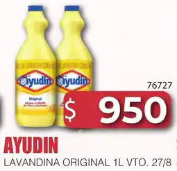 Masivos Ayudin lavandina original oferta