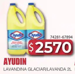 Masivos Ayudin lavandina glaciar/lavanda oferta