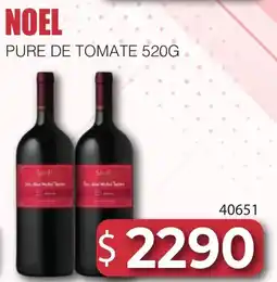 Masivos Noel pure de tomate oferta